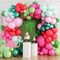 Pink Flamingo Balloons Garland Arch Kit (Pink Green+Flamingo)